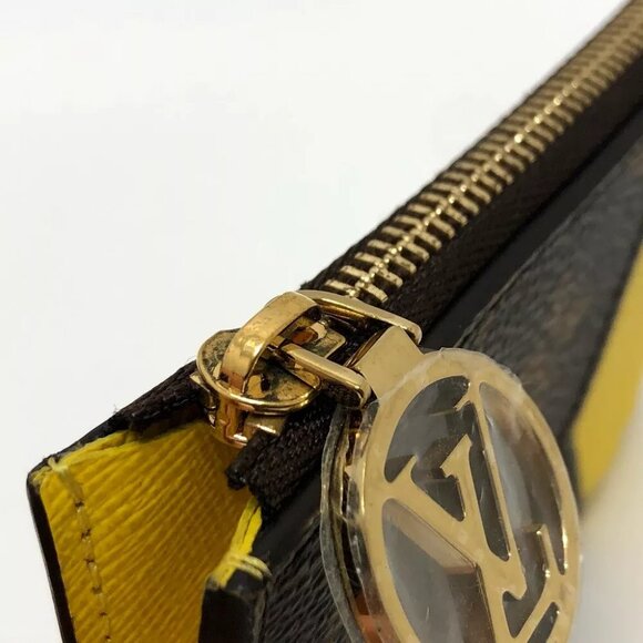 LOUIS VUITTON M81882 Monogram Porte Cult Romy Card Case coin purse - Picture 7 of 11